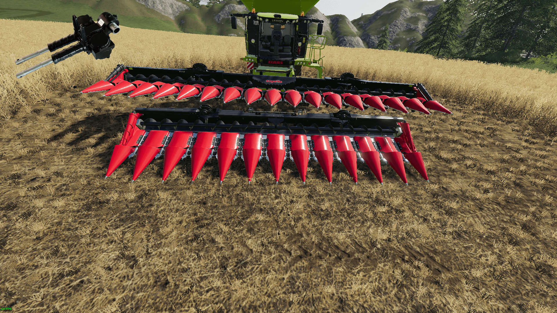 Менувач од алуминиум за пченка за жетвар за жито